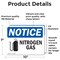Signmission Nitrogen Gas Sign, Vinyl Decal, 10in W x 7in L, 2PK OS-2PACK-NS-D-710-L-14338 - alternate 3